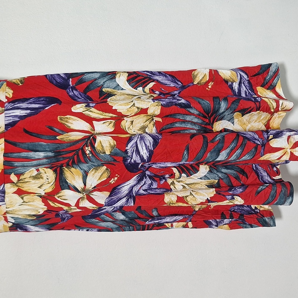 Lascana For Venus Floral Red Midi Dress - Picture 4 of 9